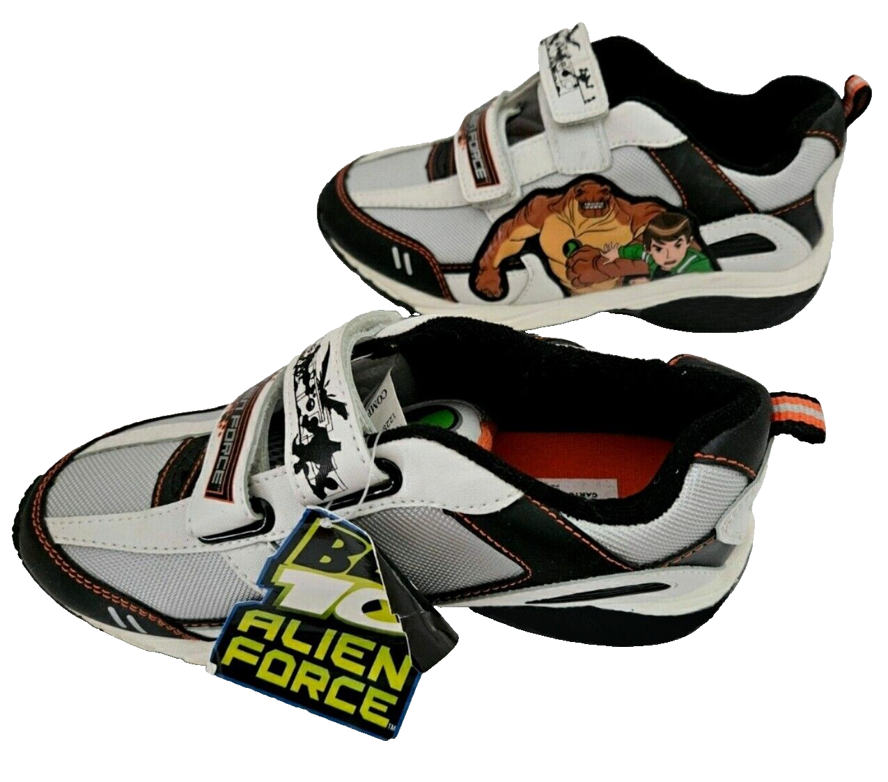 ✨BEN=^ΦωΦ^=✨ Ben 10 Alien Force shoes size 2 CHILDREN boy New with tags