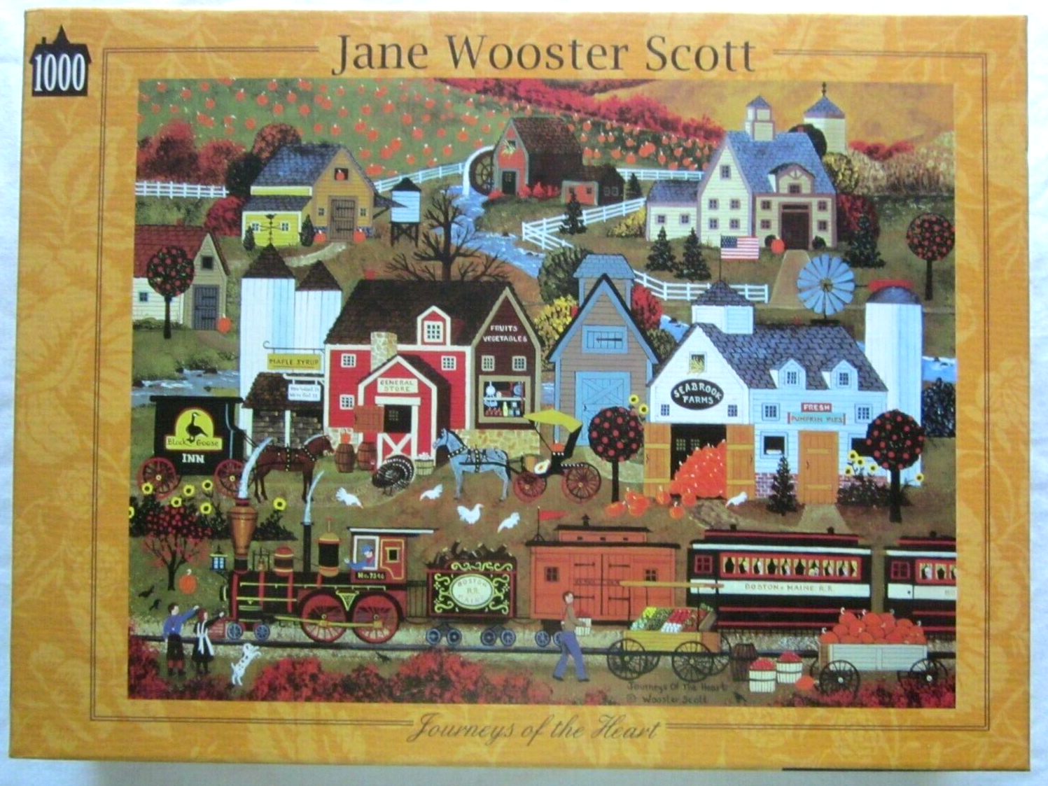 JANE WOOSTER SCOTT ジグソーパズル 独立記念パレード Jane Wooster Scott Hand Signed Limited Edition Lithograph