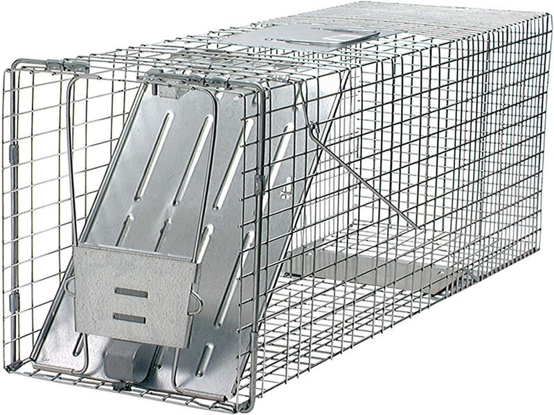 Havahart Large 1-Door Animal Trap 32-Inch Live Catch & Release Humane Alloy
