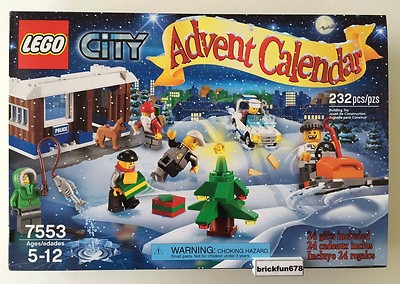 じーこ様　購入予定 Lego 7553 City 2011 Advent Calendar New In Factory Sealed Box