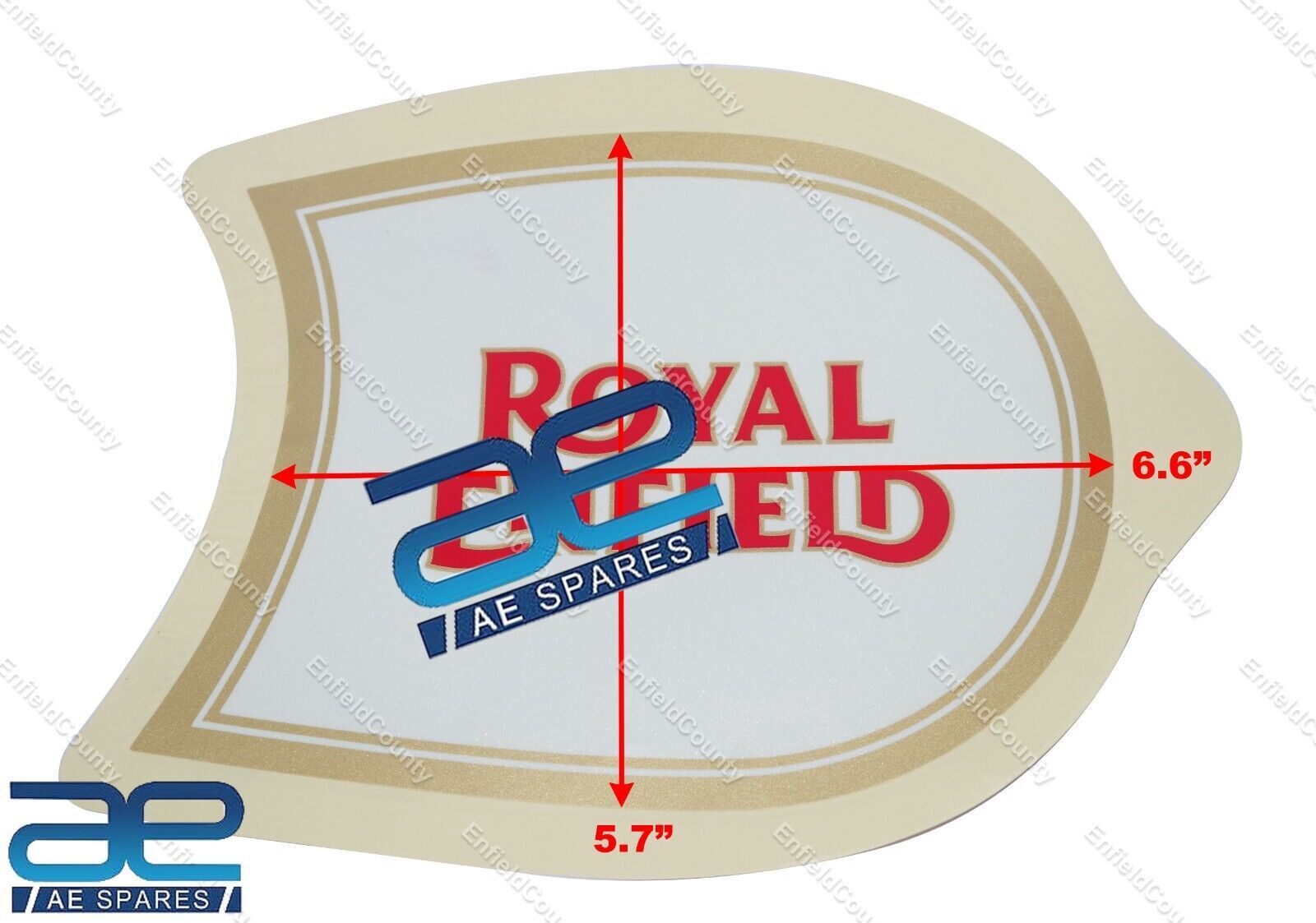 Fuel Tank Sticker Kit LH & RH Side For Royal Enfield Classic 350 & 500cc  