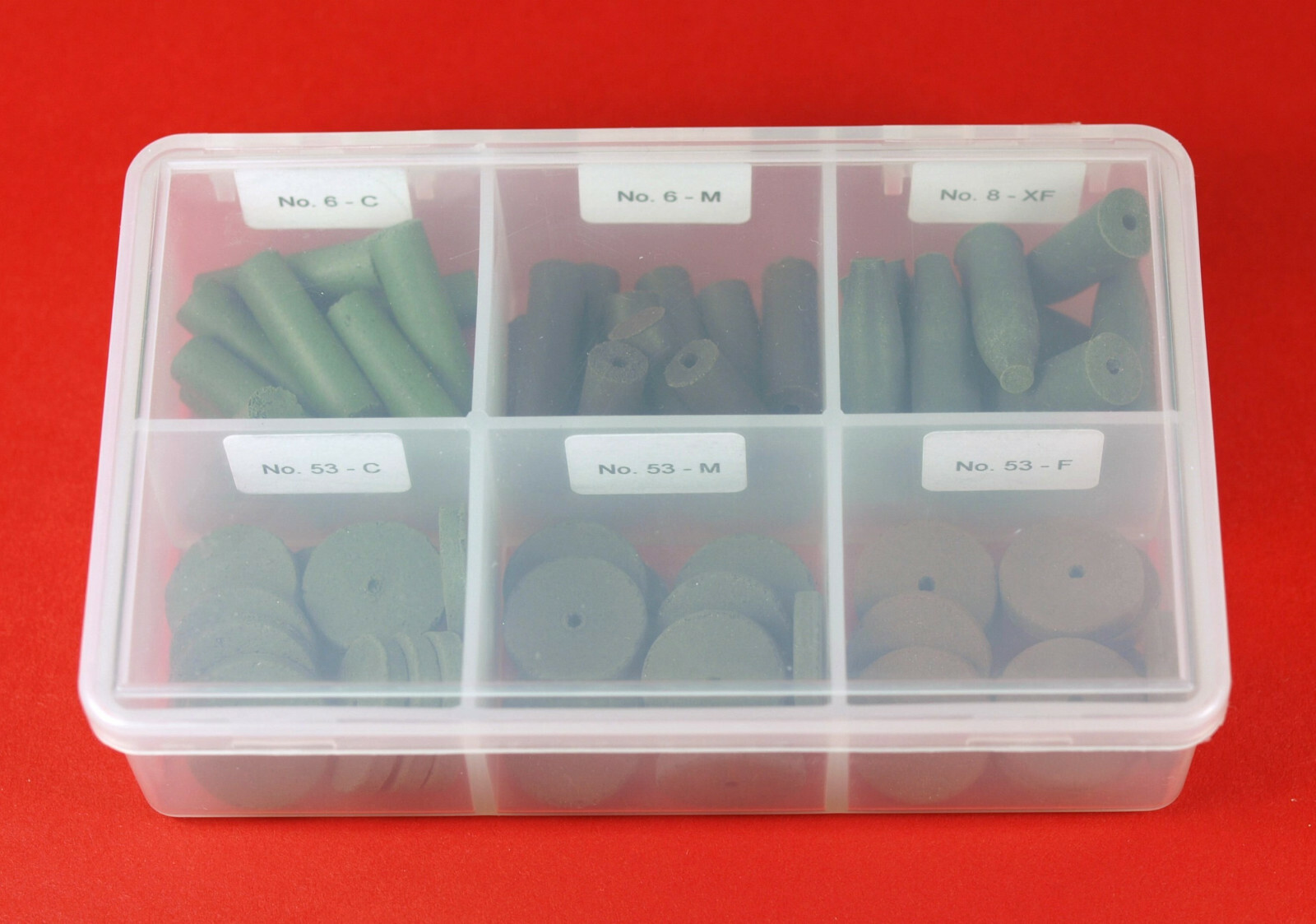 Set of 60 Cratex Abrasive Wheels in Six Styles   Lot #R012