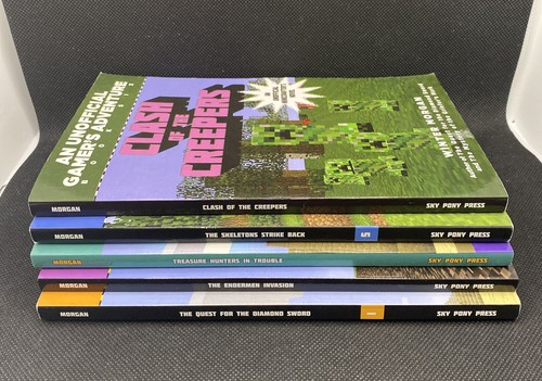 Lot Of 5 An Unofficial Gamers Adventure PB Books By Winter