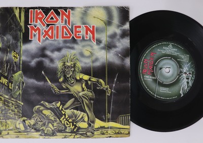 7'' IRON MAIDEN Sanctuary / Drifter / I've Got The Fire EMI5065 EMI UK Vinyl