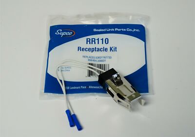 Supco RR110 Range Burner Receptacle for Electrolux Frigidaire Whirlpool 868464