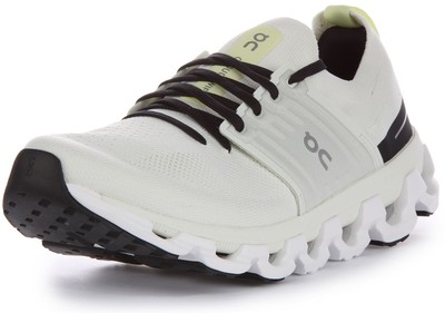 Pre-owned On Running Cloudswift 3 Mens White Black Size Us 6 - 13