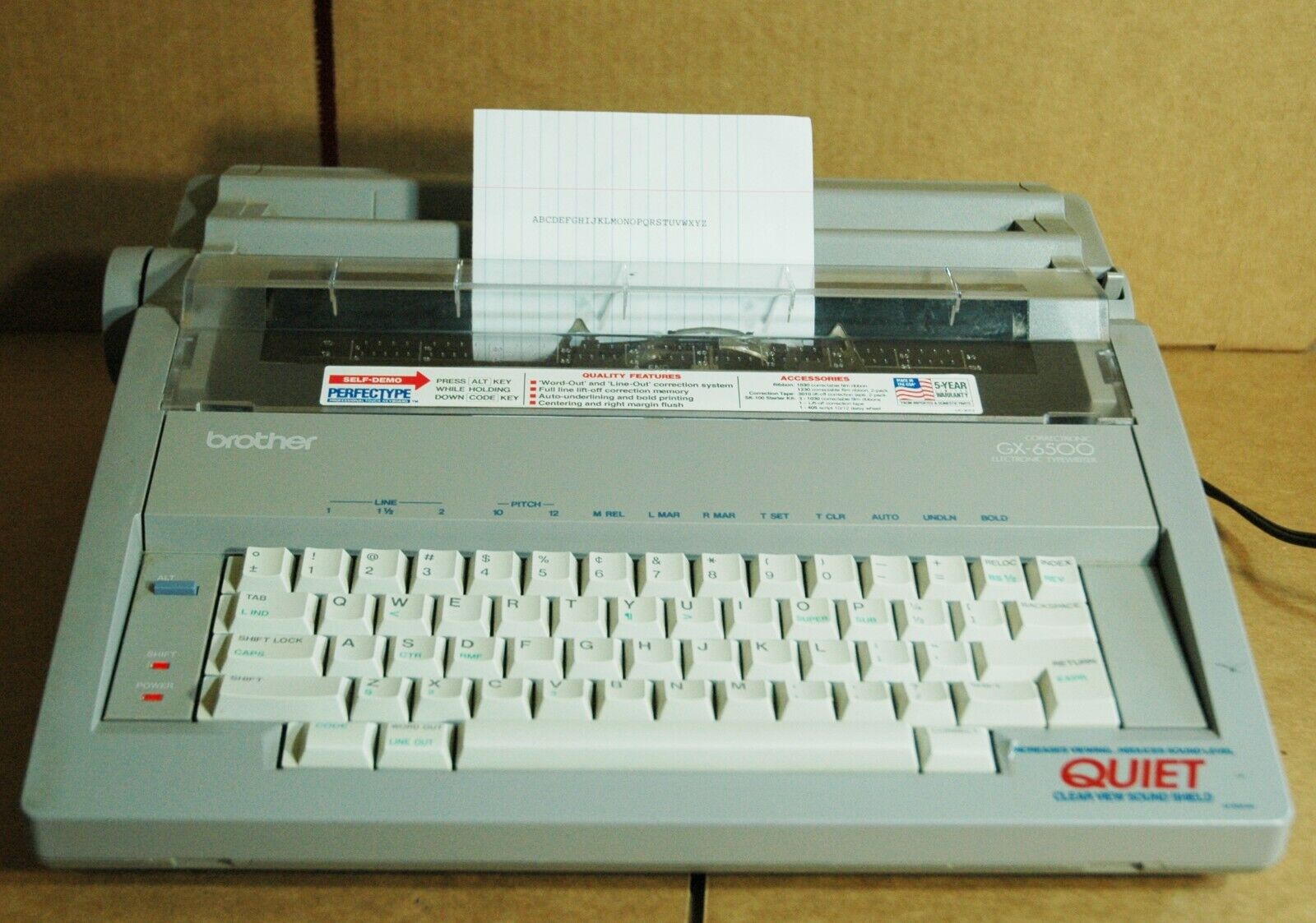即納！最大半額！ Electric Portable GX-6500 Brother