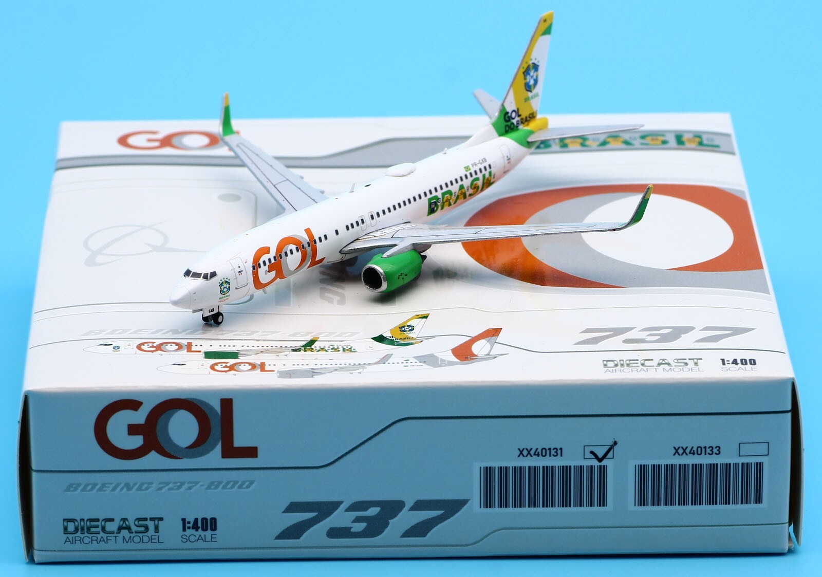 JC Wings 1:400 GOL Linhas Aereas Boeing B737-800 Diecast