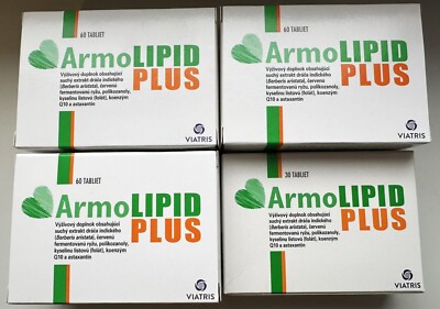 ARMOLIPID Plus 210 Tablets - Helps to Control Cholesterol and Triacylglycerols!