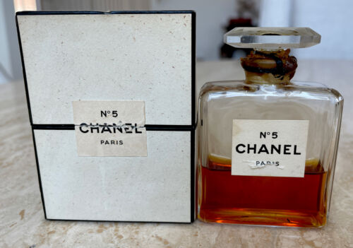 vintage chanel 5 bottle