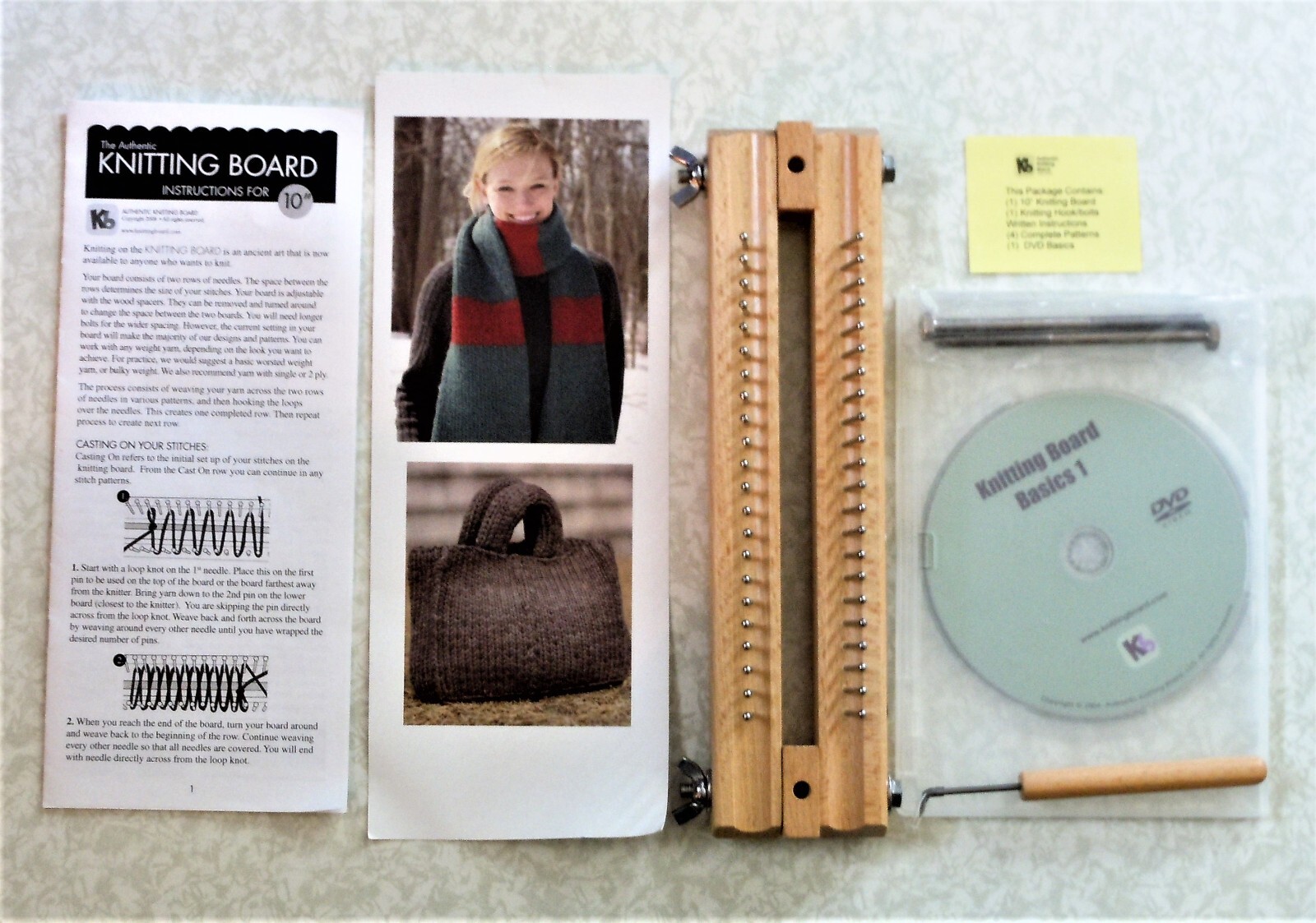 Kb Authentic Knitting Board Sock Loom 10