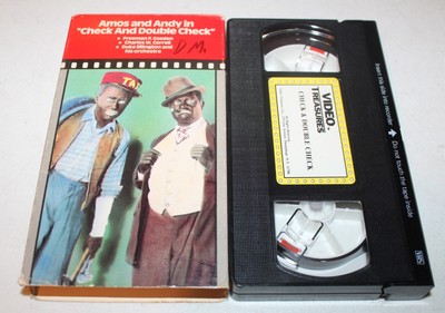Check and Double Check (VHS, 1930) Freeman F. Gosden, Amos & Andy, Comedy