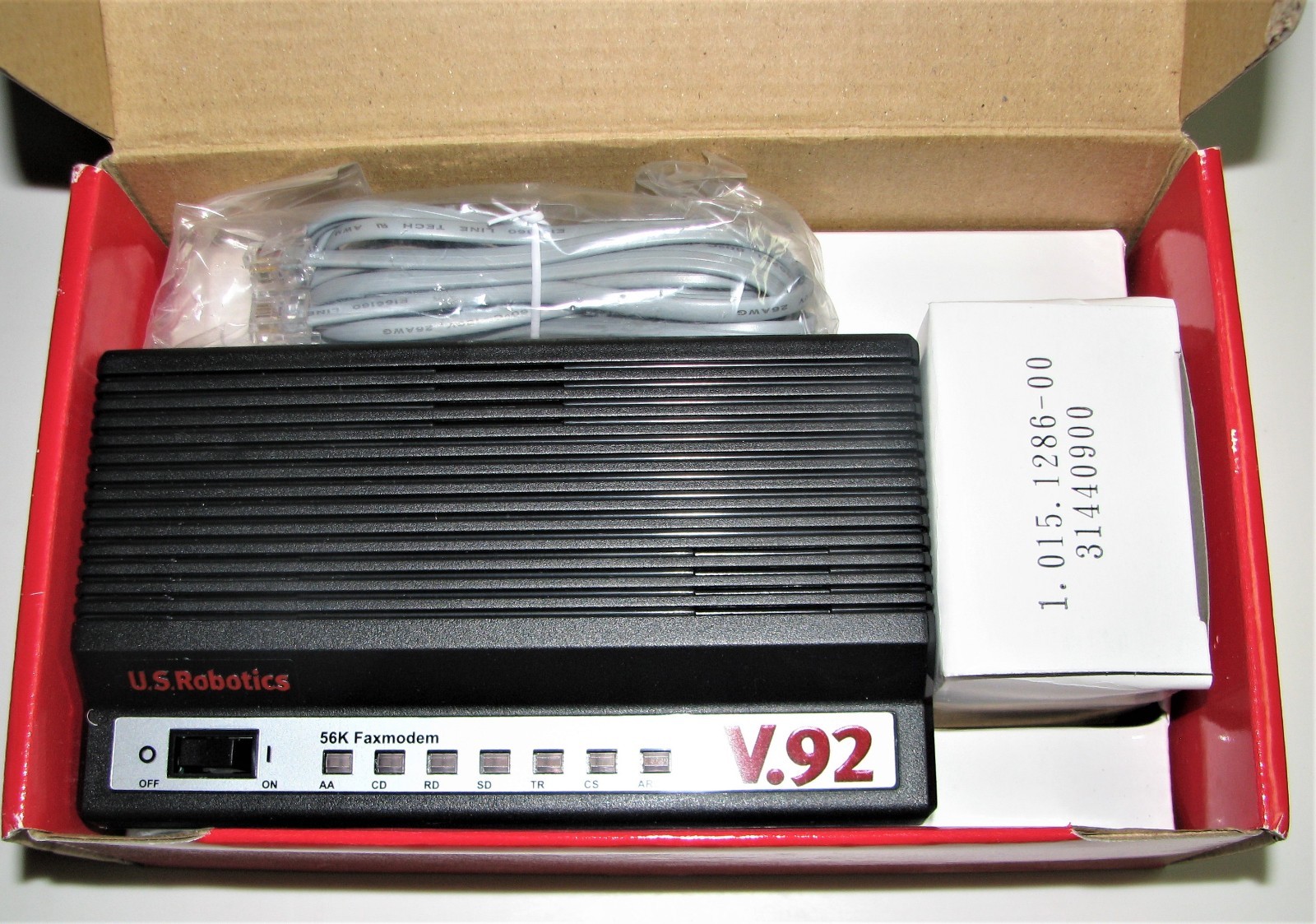 US Robotics 56K Faxmodem - model 5686E - new in box.