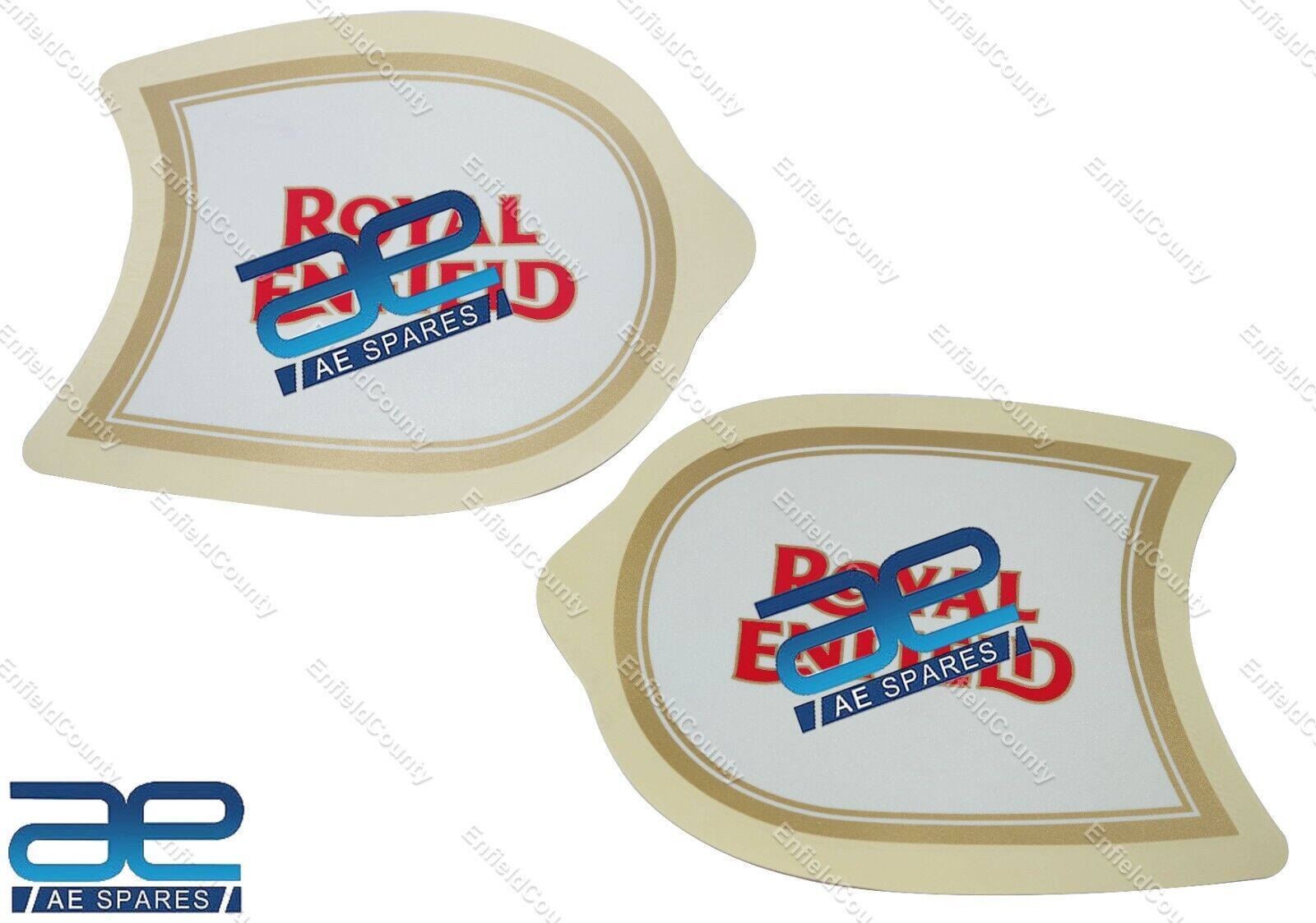 Fuel Tank Sticker Kit LH & RH Side For Royal Enfield Classic 350 & 500cc  
