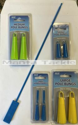 NEW Map Pole Bungs Small Medium Large Winder Top 2 3 4 Kits Whip Extractor Rod 