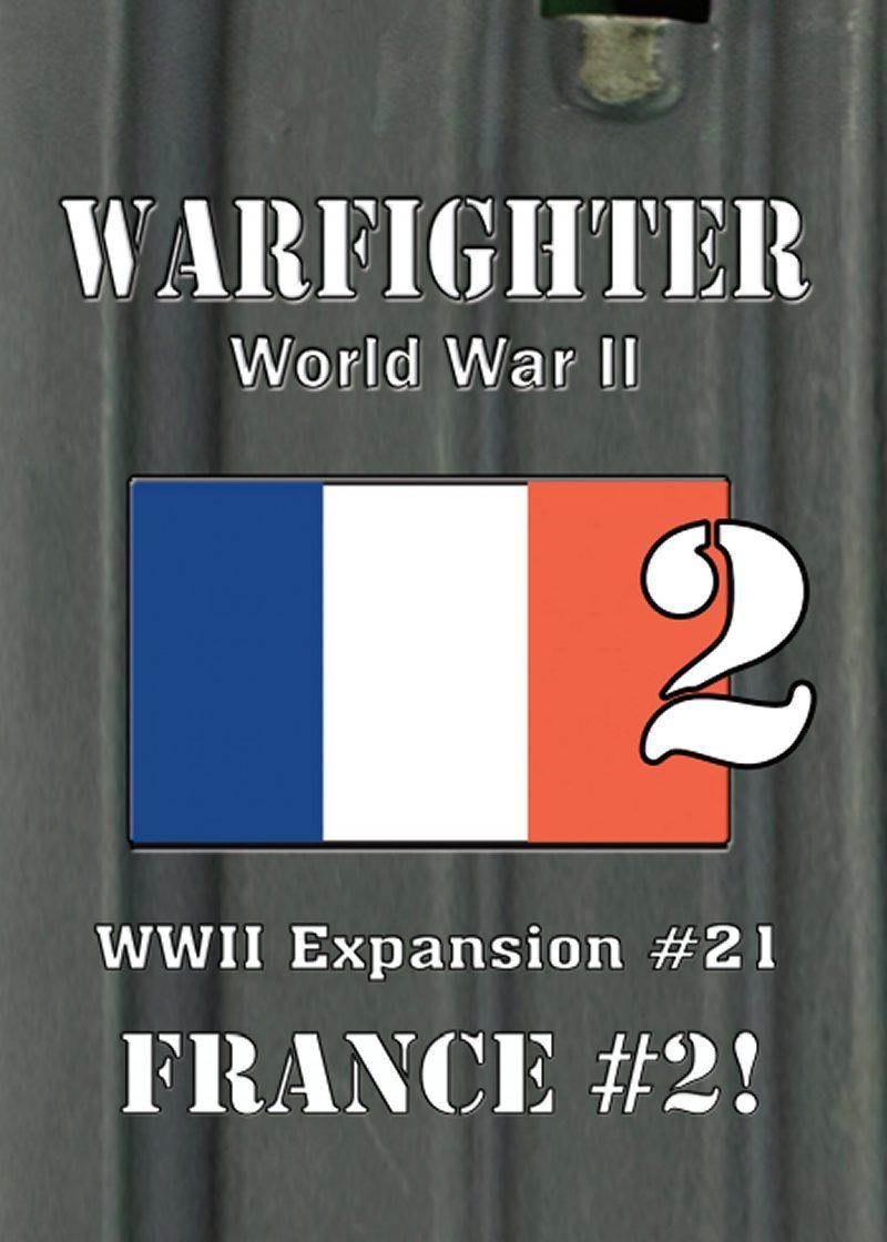 DVG Warfighter: Дополнение ко Второй мировой войне #21 France Pack 2 Dan Verssen Games NISW 