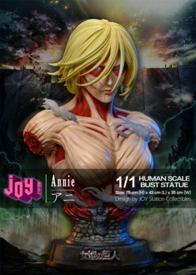 Annie Leonhart Resin JOY Station Collection Kemono no kyojin 75cm 1/1