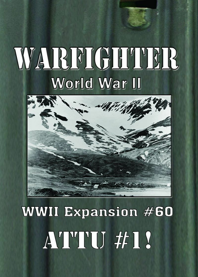 DVG Warfighter: Дополнение ко Второй мировой войне #60 Attu Pack #1 Dan Verssen Games NISW 