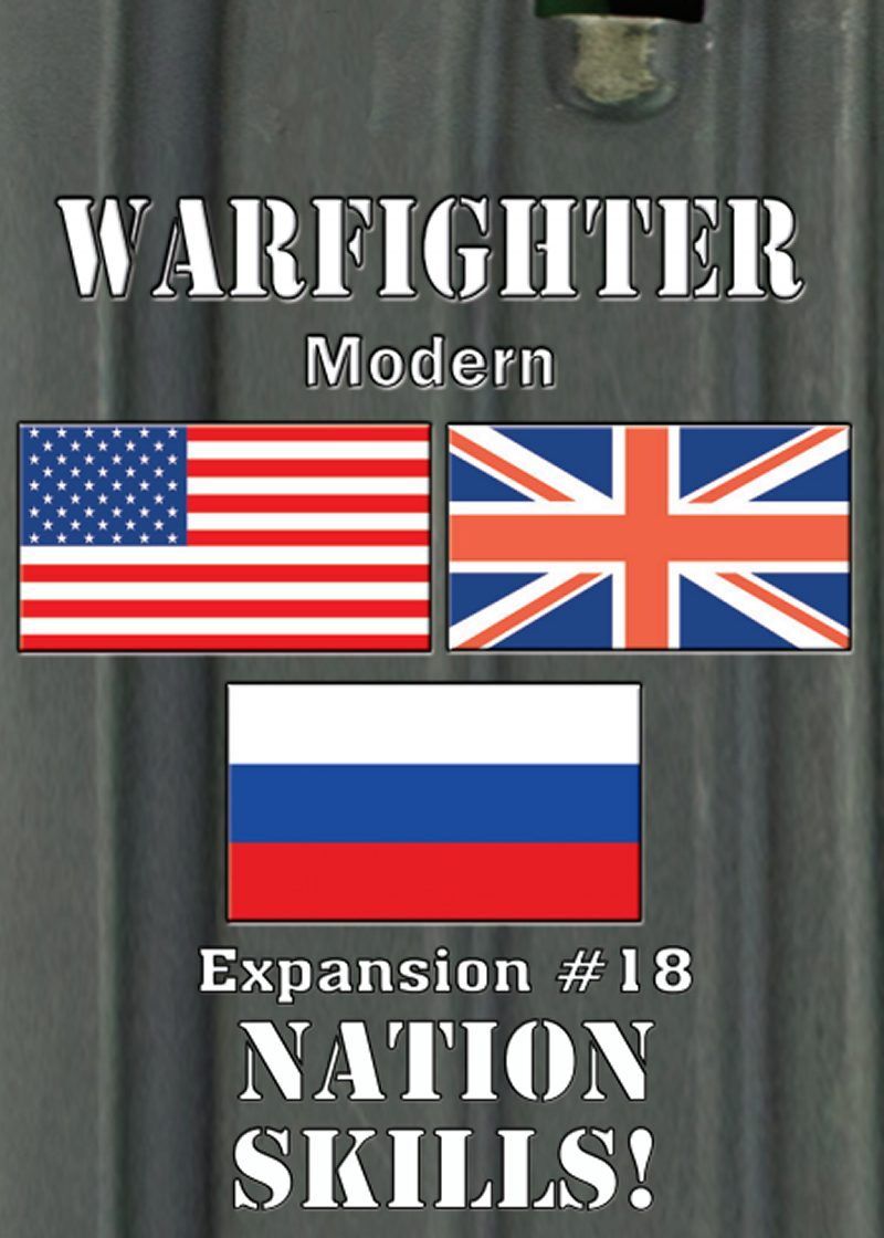 DVG Warfighter: Современное дополнение #18 Nation Skills DVG Games NISW Fast Ship - Это навыки нации.