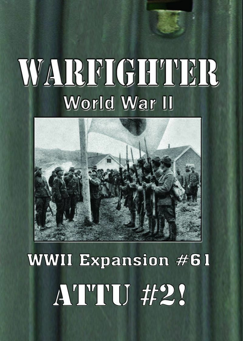DVG Warfighter: Дополнение ко Второй мировой войне #61 Attu Pack #2 Dan Verssen Games NISW 