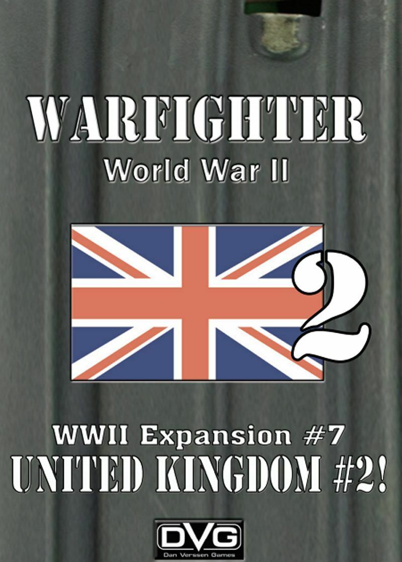 DVG Warfighter: Дополнение ко Второй мировой войне #7 United Kingdom Pack 2 Dan Verssen Games NISW
