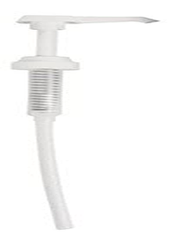 White Syrup Bottle Pump, 33.8 Oz 1 Liter Set of 3