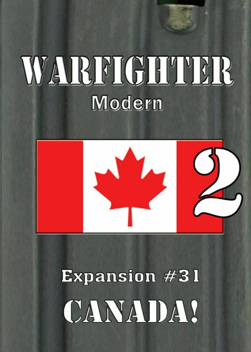 DVG Warfighter: Modern Expansion #31 Канада #2 DVG Games NISW