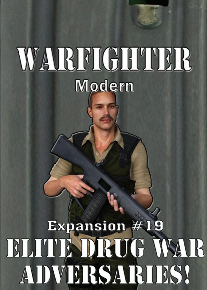 DVG Warfighter: Современное дополнение #19 Элитные противники войны с наркотиками DVG Games NISW