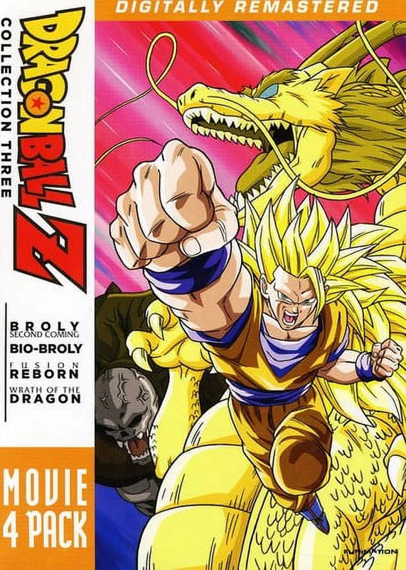 Dragon Ball Z: Movie Pack #3 (DVD) Movies 10 - 13 (Crunchyroll)