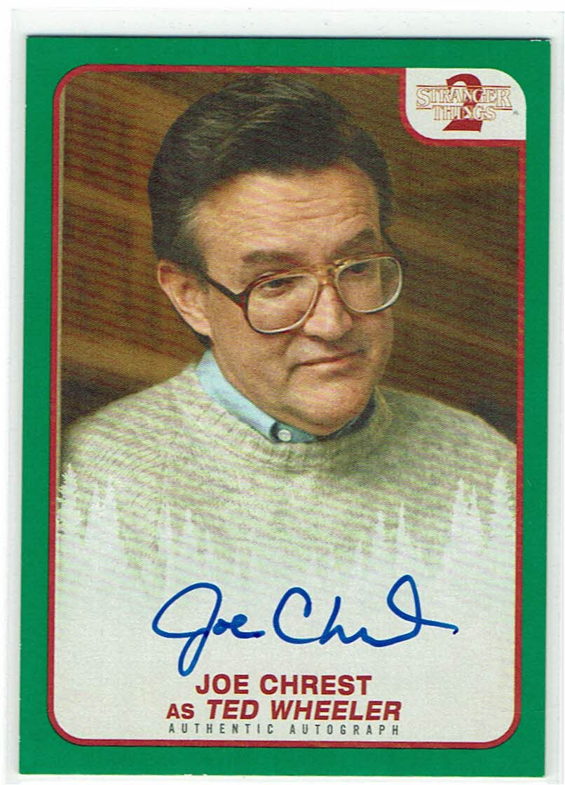 Stranger Things Season 2 Autograph Auto A-TW Joe Chrest as