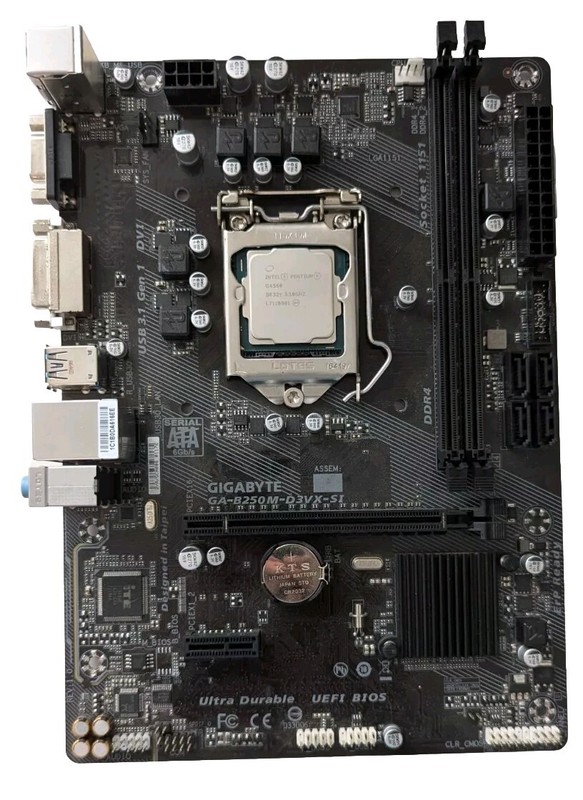 Pc Hardware Bundle | Gigabyte Ga-B250m | Pentium G4560 | 8 Gb Ddr4