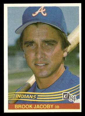 Brook Jacoby 1984 Donruss Rookie Card #542 Cleveland Indians. rookie card picture