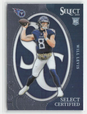Will Levis 2023 Panini Select #CRO-WLE Select Certified Rookies