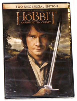 The Hobbit An Unexpected Journey DVD Two-Disc Special Edition 2012 New