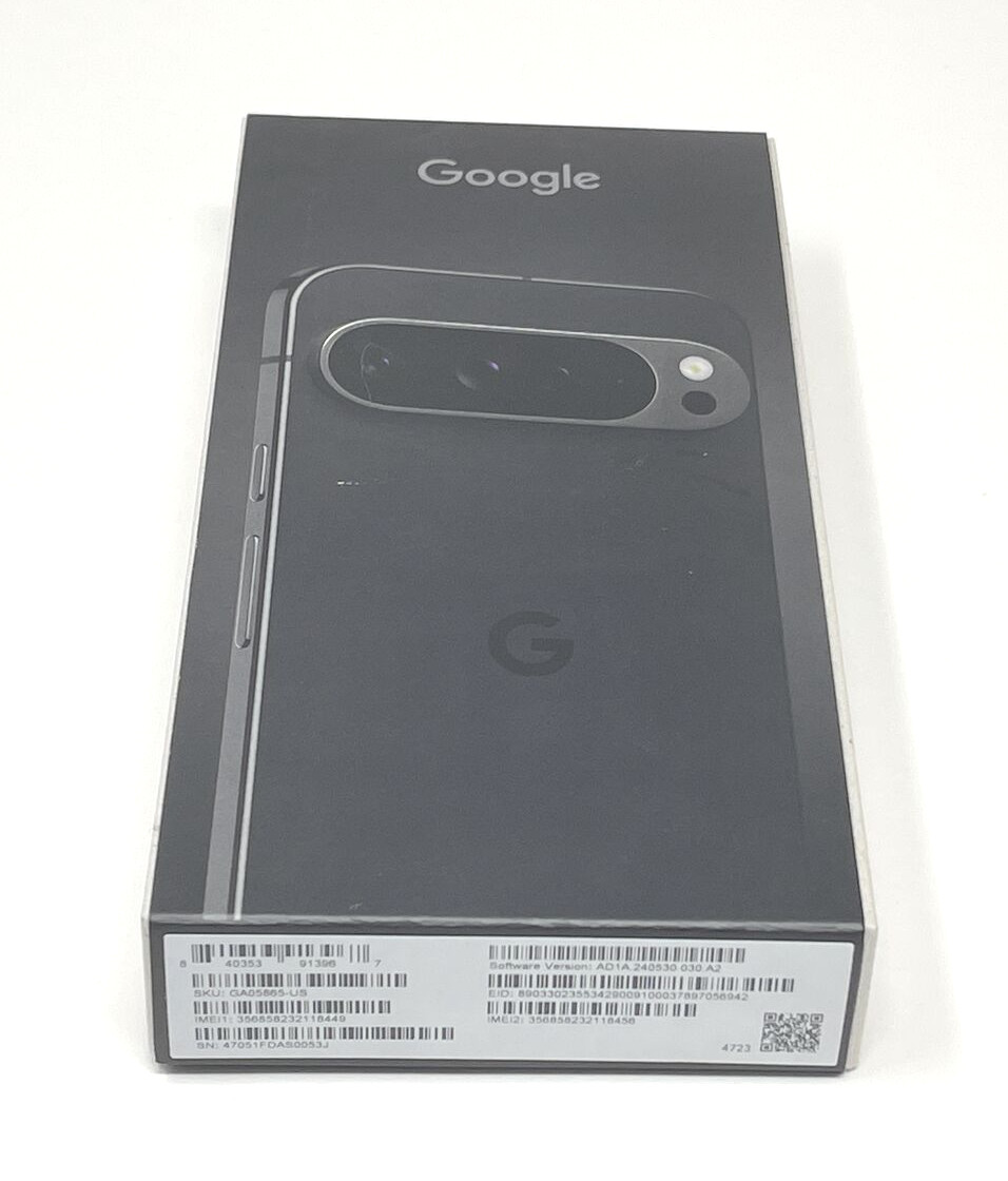 未開封・未使用 Pixel 9 Pro XL 512GB Obsidian Amazon.com: Google Pixel 9 Pro XL - 512gb - Obsidian