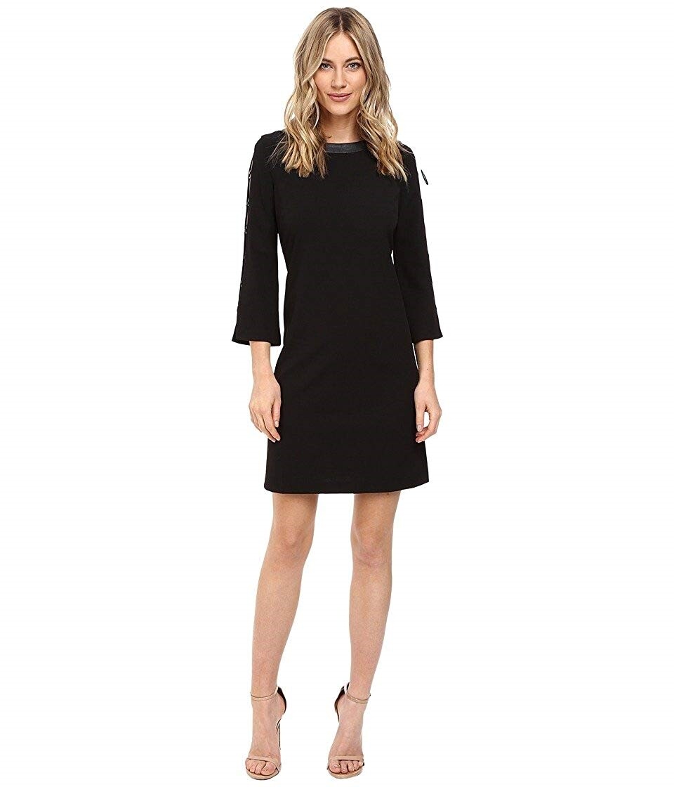 Christin Michaels 147104 Women's Knoxville Dress Color Black Sz 10