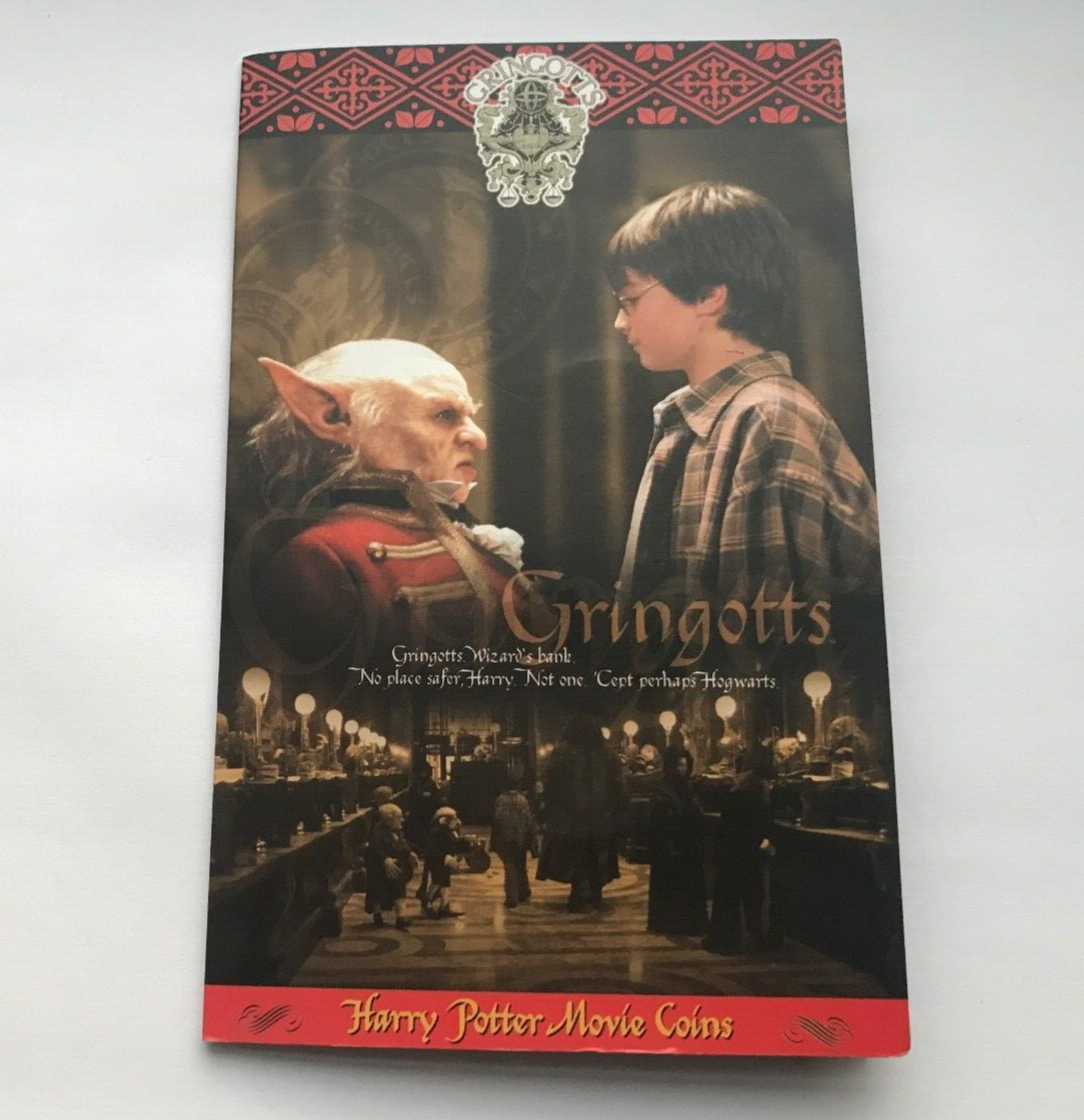 コレクション Harry Potter Movie Coins POBJOY MINT HARRY POTTER MOVIE COINS GRINGOTTS BANK GALLEON