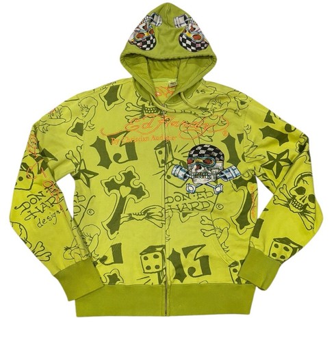 00's Christian Audigier キャップ Ed Hardy 黄色 00's Christian Audigier キャップ Ed Hardy 黄色 Ed Hardy