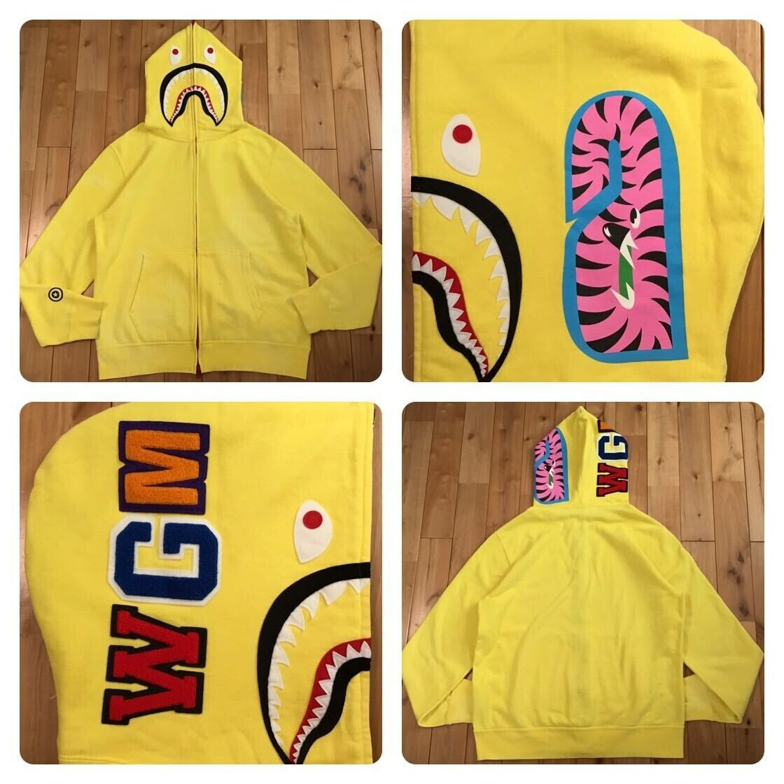 買取り実績  BAPE 2010 Neon NIGO ape bathing a hoodie zip full shark ジャケット・アウター