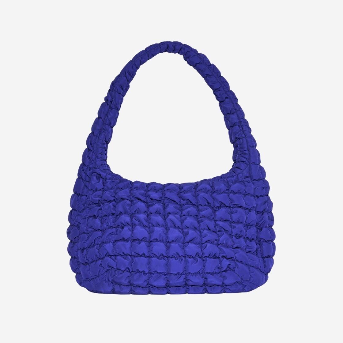 

Стеганая сумка через плечо COS Oversized, синяя 0916460015