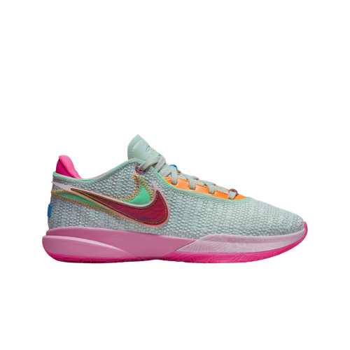 

Мужские кроссовки Nike LeBron XX EP Barely Green DJ5422-300, Barely green/multi color/midium soft pink, Nike LeBron XX EP Barely Green