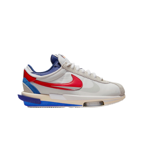 

Мужская обувь Nike x Sacai Zoom Cortez SP White and University Red DQ0581-100 Sne, White/university red/light cream, Nike x Sacai Zoom Cortez SP White and University Red