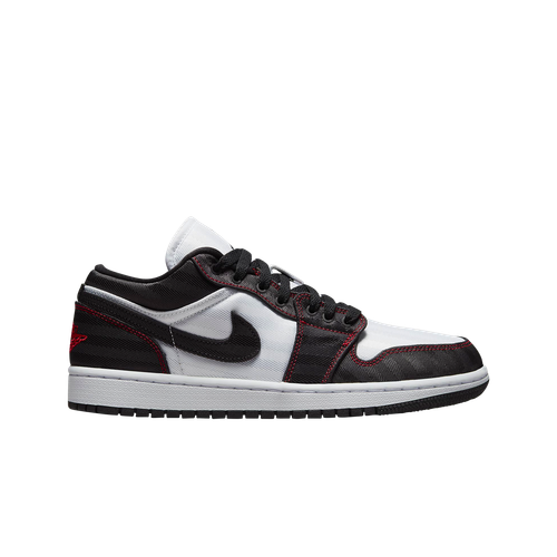 

Jordan 1 Low SE Utility White Gym Red Black DD9337-106 Обувь Кроссовки, Jordan 1 Low SE Utility White Gym Red Black