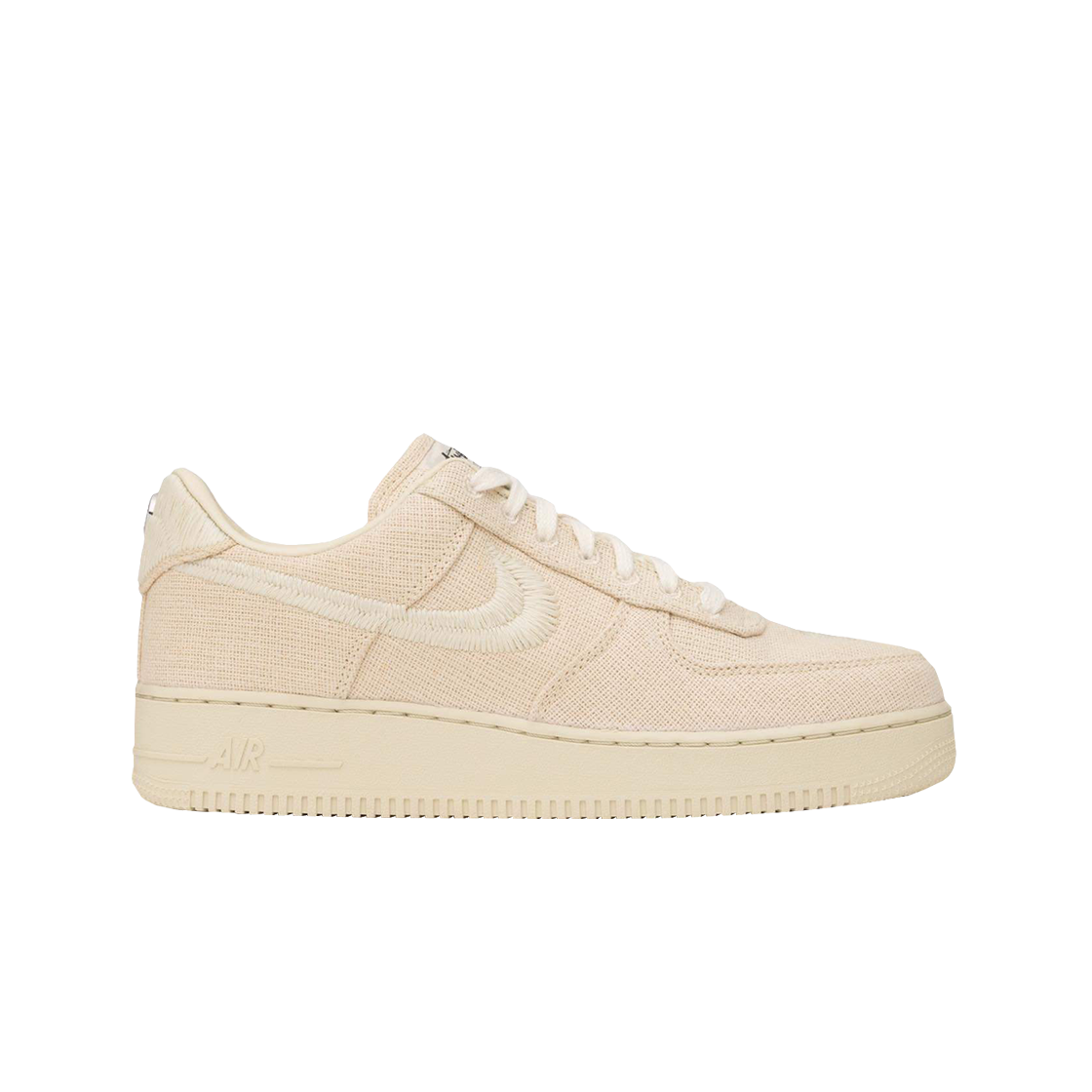 

Мужские кроссовки Nike x Stussy Air Force 1 Low Fossil CZ9084-200, Fossil stone/sail/off white, Nike Air Force 1