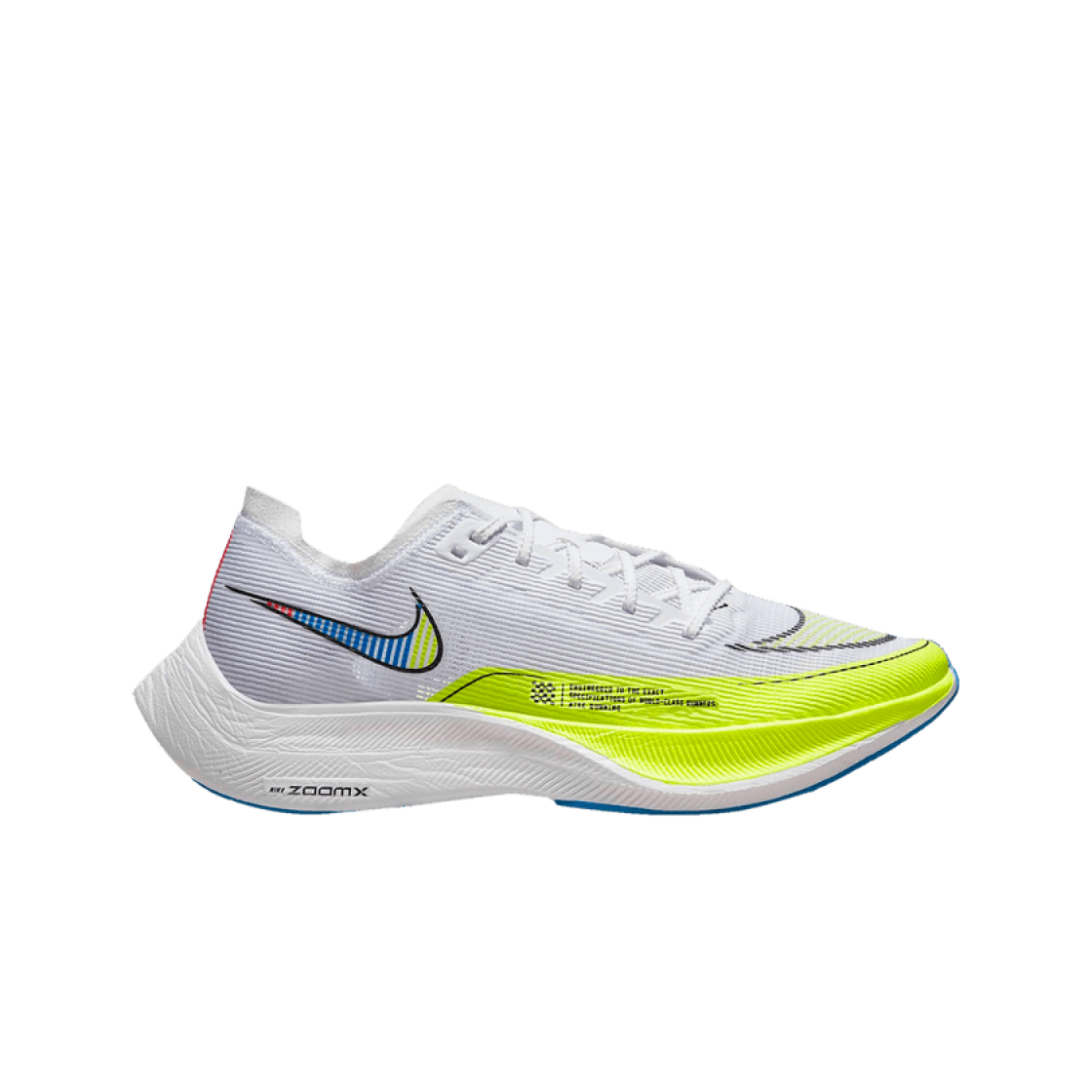 

Кроссовки Nike ZoomX Vaporfly Next% 2 White Volt CU4111-103, White/black/volt/racer blue, Nike ZoomX Vaporfly