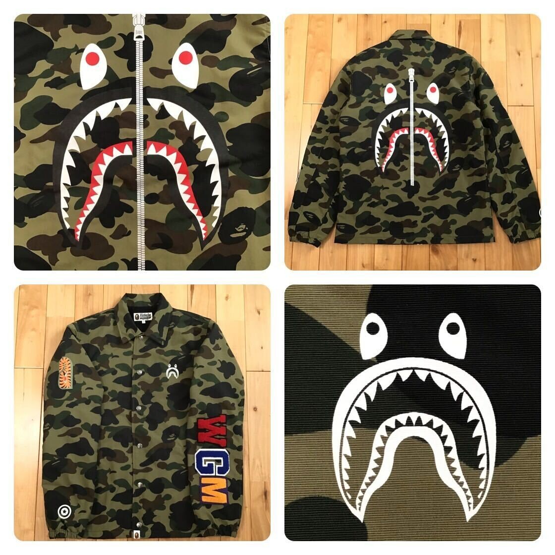 ジャケット・アウター A BATHING APE 1ST CAMO COACH JACKET M apparel_tops_bape_1st-camo-