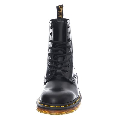 DR. MARTENS DR.MARTENS 1460 BLACK GLATT - STIEFELETTEN PROFIL ANKLE HERREN SCHWARZE