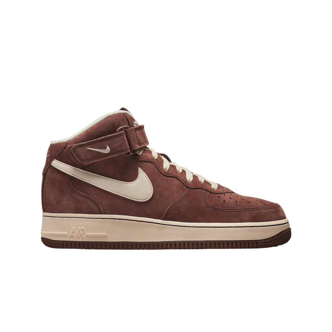 

Кроссовки Nike Air Force 1 Mid 07 QS Chocolate DM0107-200, Коричневый, Nike Air Force 1