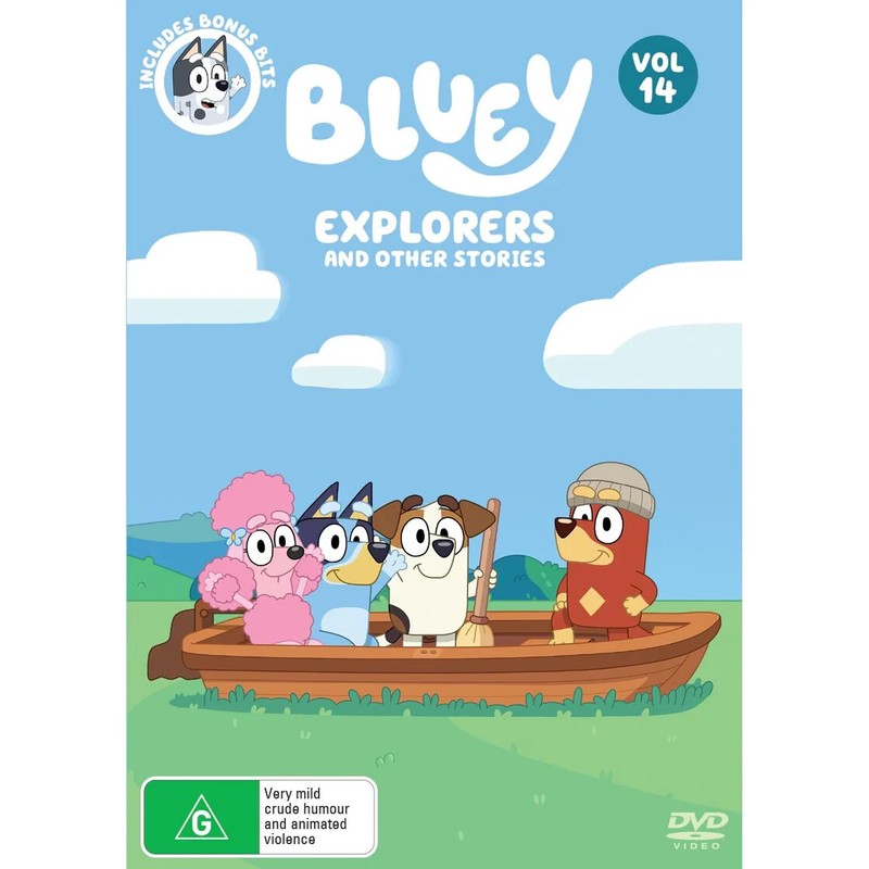 Bluey: Explorers And Other Stories - Vol. 14 (DVD, 2023)