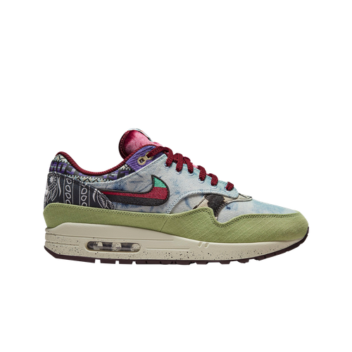 

Мужские кроссовки Nike x Concepts Air Max 1 SP Mellow DN1803-300, Oil green/multi-color/sail, Nike x Concepts Air Max 1 SP Mellow